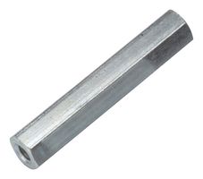 WURTH ELEKTRONIK 970550321 Standoff, Steel, M3, Hex Female-Female, 55 mm