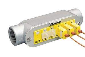 OMEGA RJPCB-6-J-F Sensor Distribution Box, 6 Ports, RJPCB Series