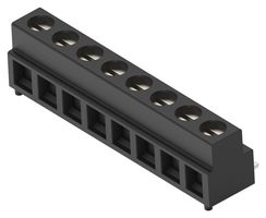 TE CONNECTIVITY 2383938-8 Wire-To-Board Terminal Block, 5 mm, 8 Positions, 30 AWG, 16 AWG, 1.31 mm², Screw