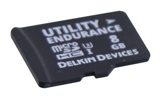 DELKIN DEVICES S308FSTL2-U3000-3 Flash Memory Card, MicroSDHC Card, 8 GB, UHS-I U3