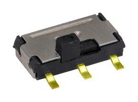 C&K COMPONENTS AYZ0102AURLC Slide Switch, SPDT, On-On, Through Hole, AYZ Series, 100 mA