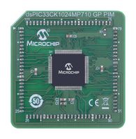 MICROCHIP EV74M01A Plug-In Module, dsPIC33CK1024MP710, PIC33, 100MHz, DSC
