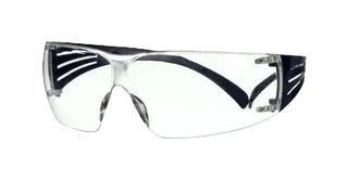 3M SF201SGAF-BLU Eyeglass, Protective, Clear, Anti-Fog, Polycarbonate, ANSI Z87.1-2015, SecureFit 200 Series