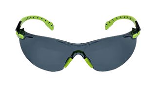 3M S1202SGAF Eyeglass, Protective, Black, Green, Anti-Fog, Anti-Scratch, ANSI Z87.1, CSA Z94.3, Solus 1000 Series