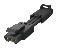 AMPHENOL COMMUNICATIONS SOLUTIONS FLHC3P008A0 Cable Assembly, Mini, Wire to Board Plug to Wire to Board Receptacle, 3 Positions, 2.5 mm, 1 Row
