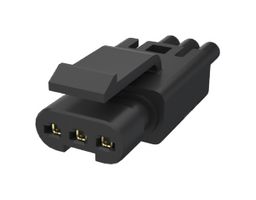 AMPHENOL COMMUNICATIONS SOLUTIONS FLHF3C008C0 Cable Assembly, Mini, Wire to Board Plug to Free End, 3 Positions, 2.5 mm, 1 Row, 3 m, 9.84 ft