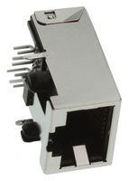 MOLEX 44661-0001 Modular Connector, RJ45 Jack, 1 x 1 (Port), 8P8C, Cat5, Cat5e, Through Hole Mount