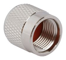AMPHENOL RF 202101-10 Dust Cap / Cover, Cap w/ Chain, RF TNC Male Connectors, Brass Body