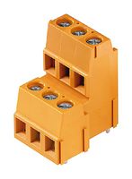 WEIDMULLER 1768900000 Bloque de Terminal de Cable-A-Tarjeta, 2-Niveles, 5.08 mm, 14 Posiciones, 24 AWG, 14 AWG, 2.5 mm²