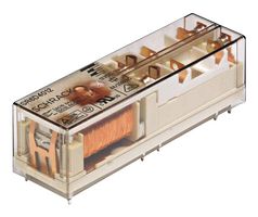 TE CONNECTIVITY - SCHRACK SR6D4024 Power Relay, Force-Guided, DPST-NO, DPST-NC, 24 VDC, 8 A, SR6 Series, Through Hole, Non Latching