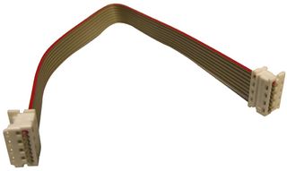 MOLEX 92315-0820 Ribbon Cable, PF50 Receptacle, PF50 Receptacle, 8 Positions, 7.9 ", 200 mm, 1.27 mm