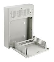 ATLAS SOUND AWR3W Wall Cabinet, Tilt Out, AWR Series, 3 Rack Space, 5.75 " Mounting Depth, 34 ft x 27 " x 6.55 "