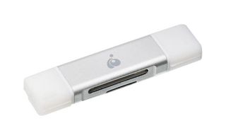 IOGEAR GFR3C12 USB Card Reader, Duo Card, Micro SD/SD, Reader/Writer, USB-C, Plug-N-Play