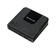 IOGEAR GUS434 USB Switch, USB-A I/P, USB-A/USB-B O/P, Automatic, 4 Ways, Peripheral Sharing