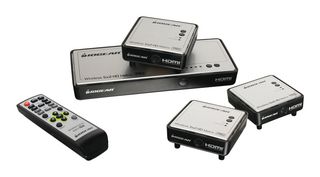 IOGEAR GWHDMS52MBK3 Extender, HDMI Wireless Video 5x2 Matrix PRO, Long Range, 1080p Resolution, with 3 Receivers