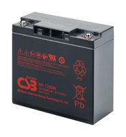 CSB BATTERY OF AMERICA HR1290WFR Rechargeable Battery, 12 V, Lead Acid, Bolt, 1