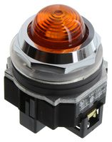 IDEC APD122DNUA LED Panel Mount Indicator, Amber, 24 V, 30 mm, 11 mA