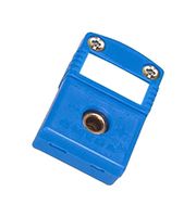 OMEGA SMPW-KJ-F. Thermocouple Connector, Miniature, Blue, Socket, Type K, JIS, 2 Pin, SMPW Series
