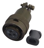 ITT CANNON MS3116F12-3S Circular Connector, MIL-DTL-26482 Series I, MS3116 Series, Straight Plug, 3 Contacts