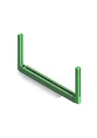 EDAC 316-029-521-158 Card Edge Connector, Single Side, 1.57 mm, 29 Contacts, Through Hole Mount, Straight
