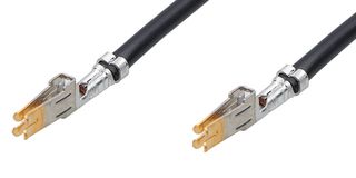 MOLEX 217480-1225 Cable Assembly, Mini-Fit Sr. Crimp Socket to Mini-Fit Sr. Crimp Socket, 17.7 ", 450 mm