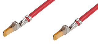 MOLEX 217482-2223 Cable Assembly, Mini-Fit Sr. Crimp Pin to Mini-Fit Sr. Crimp Pin, 8.9 ", 225 mm