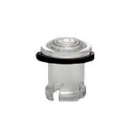 BIVAR SGLC-250-D-LD Lente de LED, Lens with Holder, Transparente, 7.1 mm, Abovedada, PC (Polycarbonate)