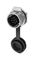 AMPHENOL COMMUNICATIONS SOLUTIONS MRDBG08L13000 Circular Connector, Standard Circular Connector, MRD Series, Panel Mount Receptacle, 8 Contacts