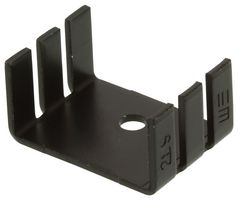 WAKEFIELD THERMAL 289-AB Heat Sink, Black Anodized, 25 °C/W, TO-202, TO-218, TO-220, 18.1 mm, 12.7 mm, 25.4 mm