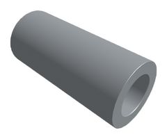 RAF ELECTRONIC HARDWARE 1162-10-SS-0 SPACER, ROUND, STAINLESS STEEL, 17.46MM