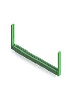 EDAC 307-070-456-268 Card Edge Connector, Dual Side, 1.57 mm, 70 Contacts, Through Hole Mount, Straight