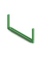 EDAC 315-062-555-258 Card Edge Connector, Dual Side, 1.57 mm, 62 Contacts, Panel Mount, Straight