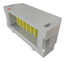 SAMTEC UMPT-06-01-L-RA-WT-M-TR Rectangular Power Connector, 6 Contacts, mPower UMPT Series, PCB Mount, Surface Mount Right Angle