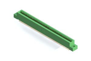EDAC 325-102-520-209 Card Edge Connector, Dual Side, 3.18 mm, 102 Contacts, Through Hole Mount, Straight