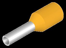 IDEC S3TL-H10-12WY Férula, Un Cable, 17 AWG, 1 mm², 6 mm, Amarillo, S3TL Series