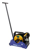 BRADY 178687 Tape Applicator, Cartridge, Black/White/Yellow, Plastic & Steel, 48" Length, ToughStripe Series
