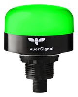 AUER SIGNAL SD50-GYW Beacon, Green/White/Yellow, IP66/IP67/IP69/IP69K/IP6K9K, 1.45 W, 30 VDC, 1.97" Dia, 2.56" H