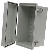 BUD INDUSTRIES PTQ-11141 Plastic Enclosure, Multipurpose, ABS, 268.48 mm, 160.02 mm, 130.04 mm, IP67