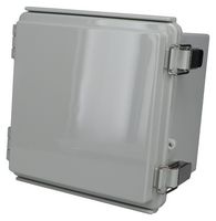 BUD INDUSTRIES PTQ-11147 Carcasa de Plástico, Multipurpose, ABS, 149.86 mm, 149.86 mm, 119.38 mm, IP67
