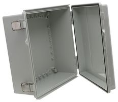 BUD INDUSTRIES PTQ-11154 Plastic Enclosure, Multipurpose, ABS, 288.29 mm, 279.9 mm, 130.04 mm, IP67