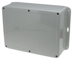 BUD INDUSTRIES PU-16585 Plastic Enclosure, Opaque Cover, Multipurpose, Polycarbonate, 304.8 mm, 228.6 mm, 106.68 mm