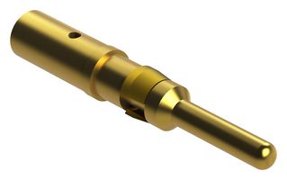 AMPHENOL SINE/TUCHEL MP12B23G10 Circular Connector Contact, Size 12, ECO-MATE Series, Pin, Crimp, 12 AWG, 14 AWG