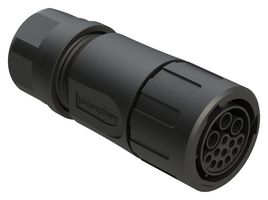 AMPHENOL SINE/TUCHEL RTS6BS16N13S Circular Connector, Sealed Circular Connector, ecomate Aquarius Series, Cable Mount Plug