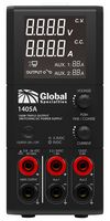 GLOBAL SPECIALTIES 1405A Bench Power Supply, Adjustable, Fixed, 3 Output, 800 mV, 36 VDC, 100 mA, 3 A
