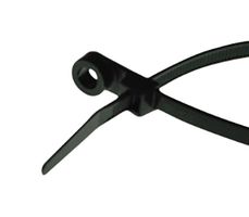MULTICOMP PRO MP016452 Cable Tie, Nylon 6.6 UV Resistant (Polyamide 6.6 UV Resistant), Black, 155.5 mm, 3.6 mm, 35.5 mm