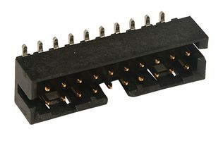 MOLEX 87832-5923 Pin Header, Signal, 2 mm, 2 Rows, 20 Contacts, Surface Mount Straight, Milli-Grid 87832 Series