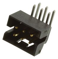 MOLEX 87833-0631 Pin Header, Board-to-Board, Wire-to-Board, 2 mm, 2 Rows, 6 Contacts, Through Hole Right Angle