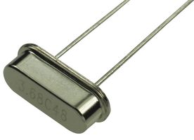 CITIZEN FINEDEVICE HC-49/U-S3686400ABJB Crystal, Through Hole, 3.6864 MHz, Through Hole, 11.5mm x 4.65mm, 50 ppm, 18 pF, 30 ppm