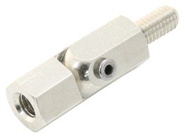 ETTINGER 005.28.315 Standoff, Nickel Plated, Brass, M3, Hinged Hex Male-Female, 15 mm, 15 mm