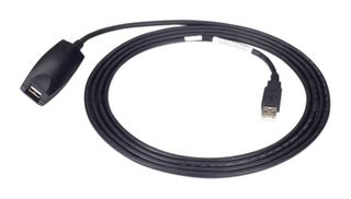 BLACK BOX USBR01-0008-R3 USB Cable, USB Type A Plug, USB Type A Receptacle, 2.4 m, 7.87 ft, USB 1.1